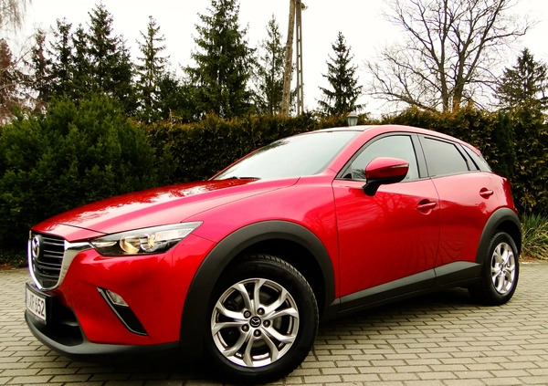 Mazda CX-3 cena 72900 przebieg: 97062, rok produkcji 2019 z Iława małe 781